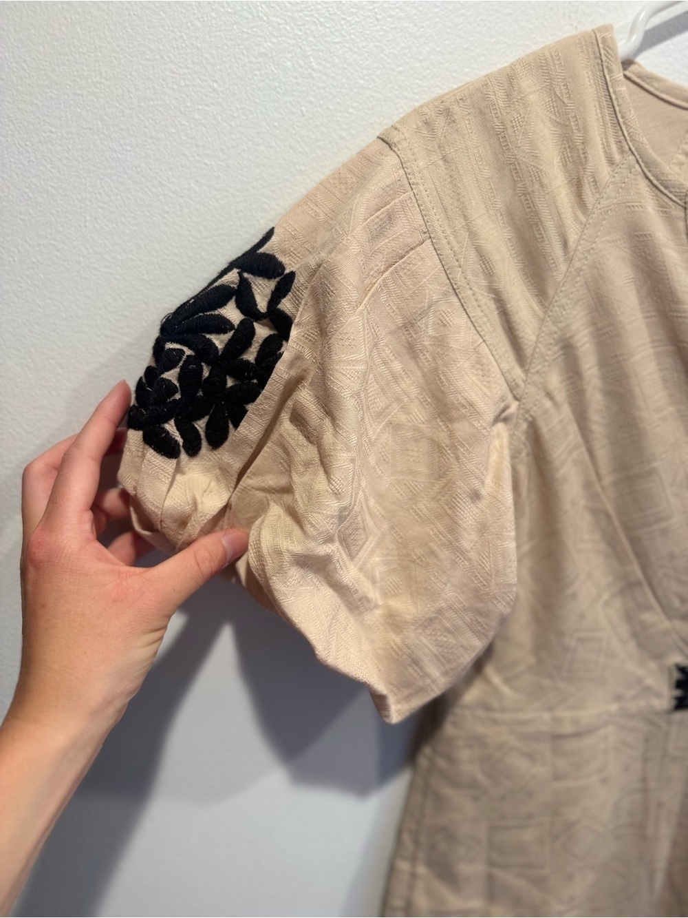 Anthropologie Orla Embroidered Mini Dress - Picture 6 of 7
